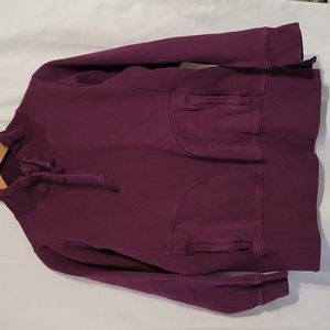 Duluth Trading Co purple high neck pullover women's extra small